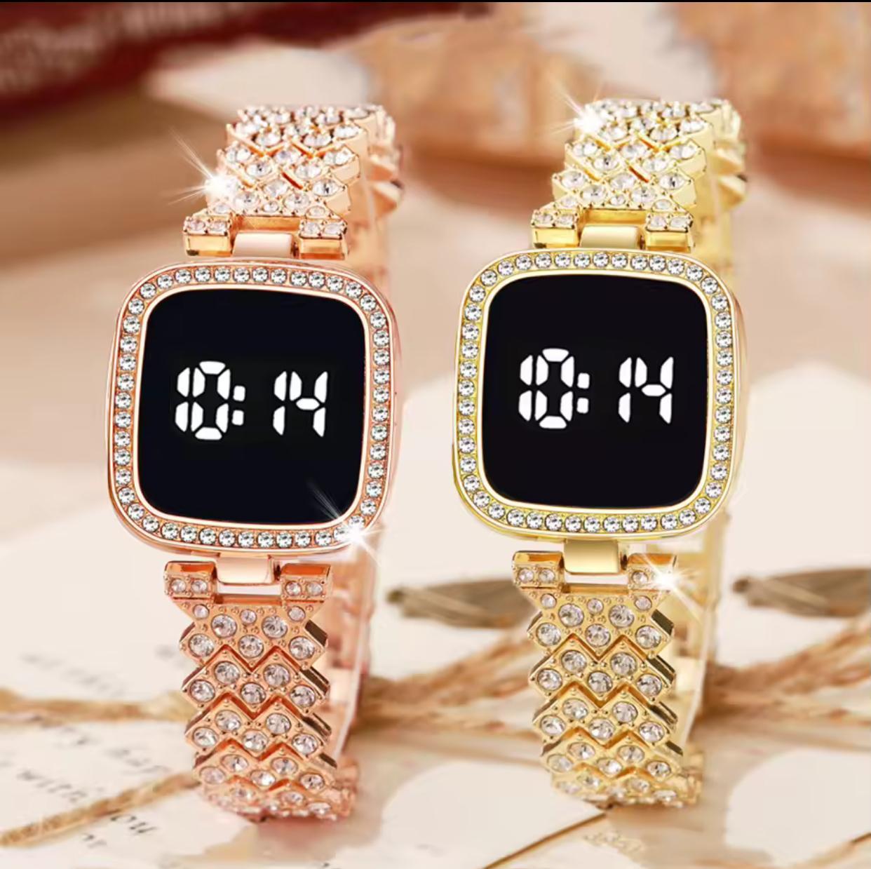 Ladies Stone Stylish Watch