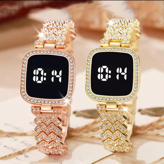 Ladies Stone Stylish Watch
